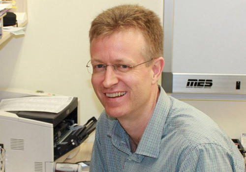 A photo of Dr Justin Bissell (MBBS) at Carseldine Family Clinic.